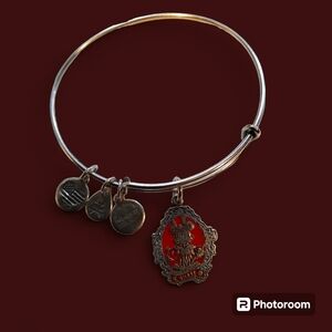 Disney Alex And Ani Bracelet - Mickey Mouse Halloween Bangle - Silver
